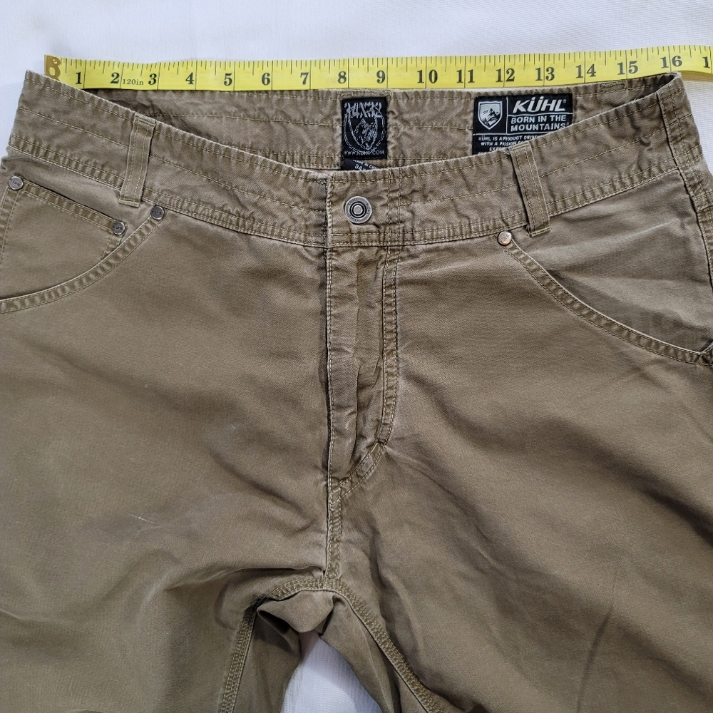 Kuhl Pants Mens 34x32 Brown Outrage Hiking Outdoor Free Ryde Waist - Picture 5 of 10